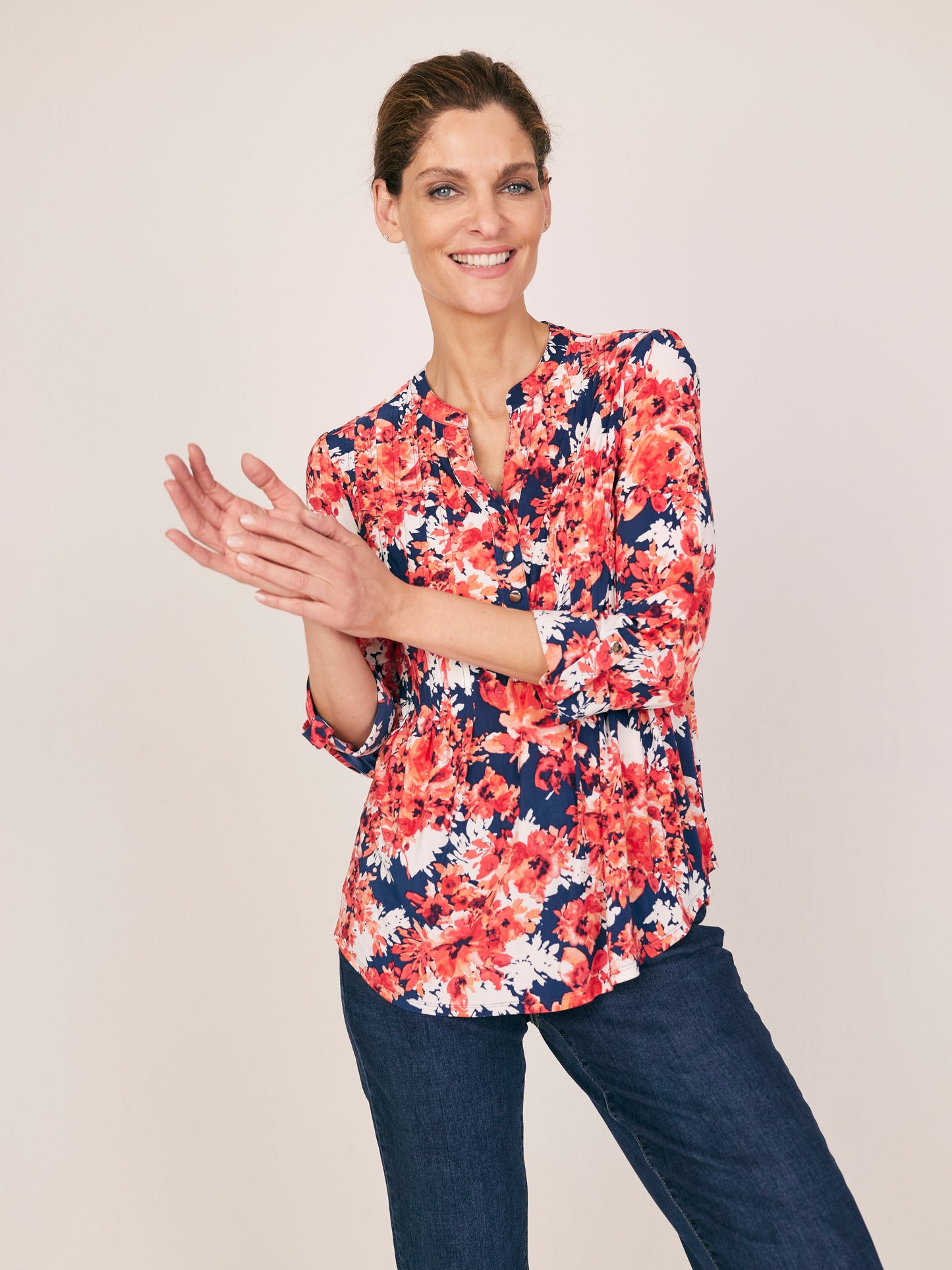 Roz & Ali Bright Garden Floral Popover