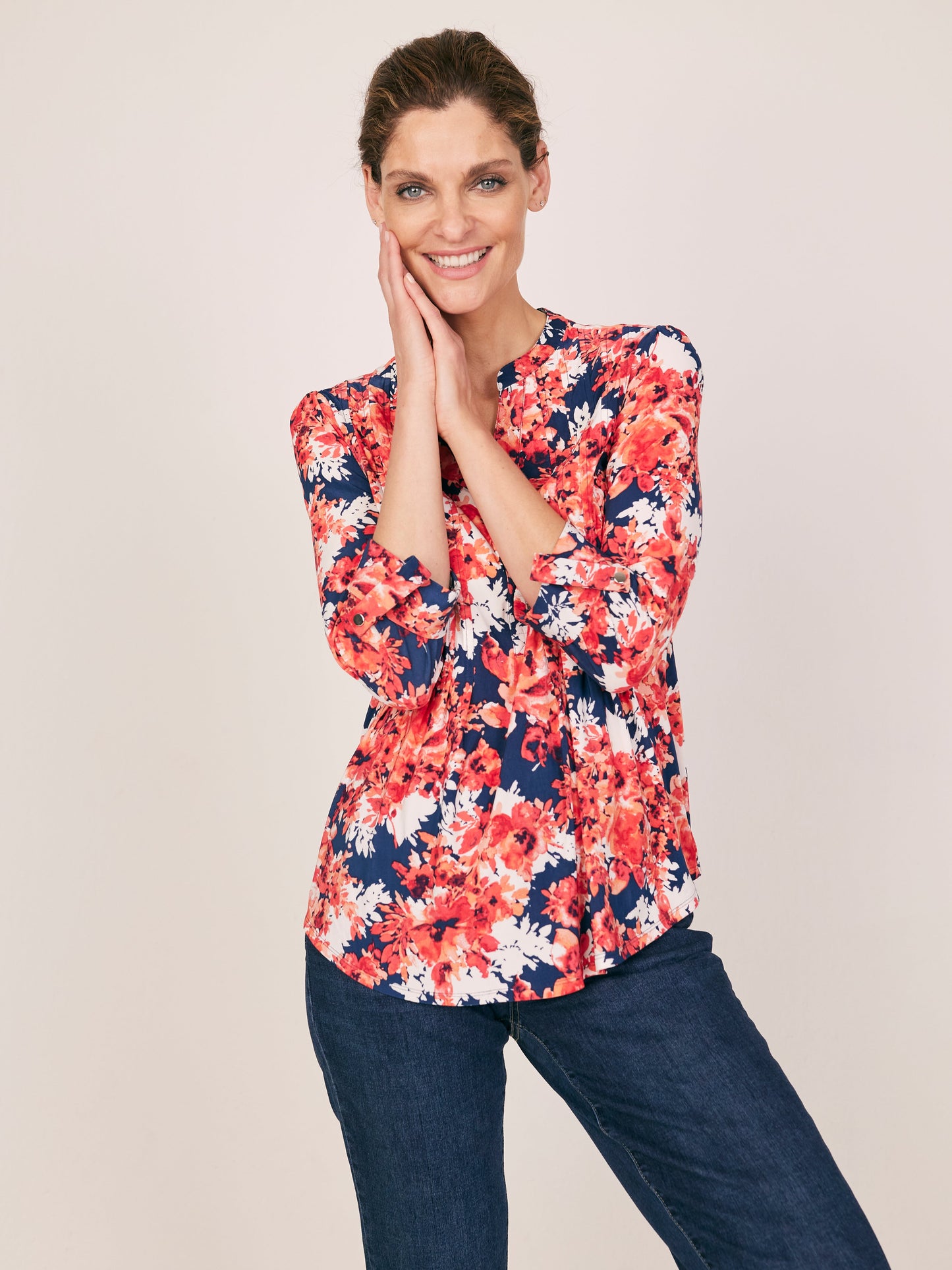 Roz & Ali Bright Garden Floral Popover