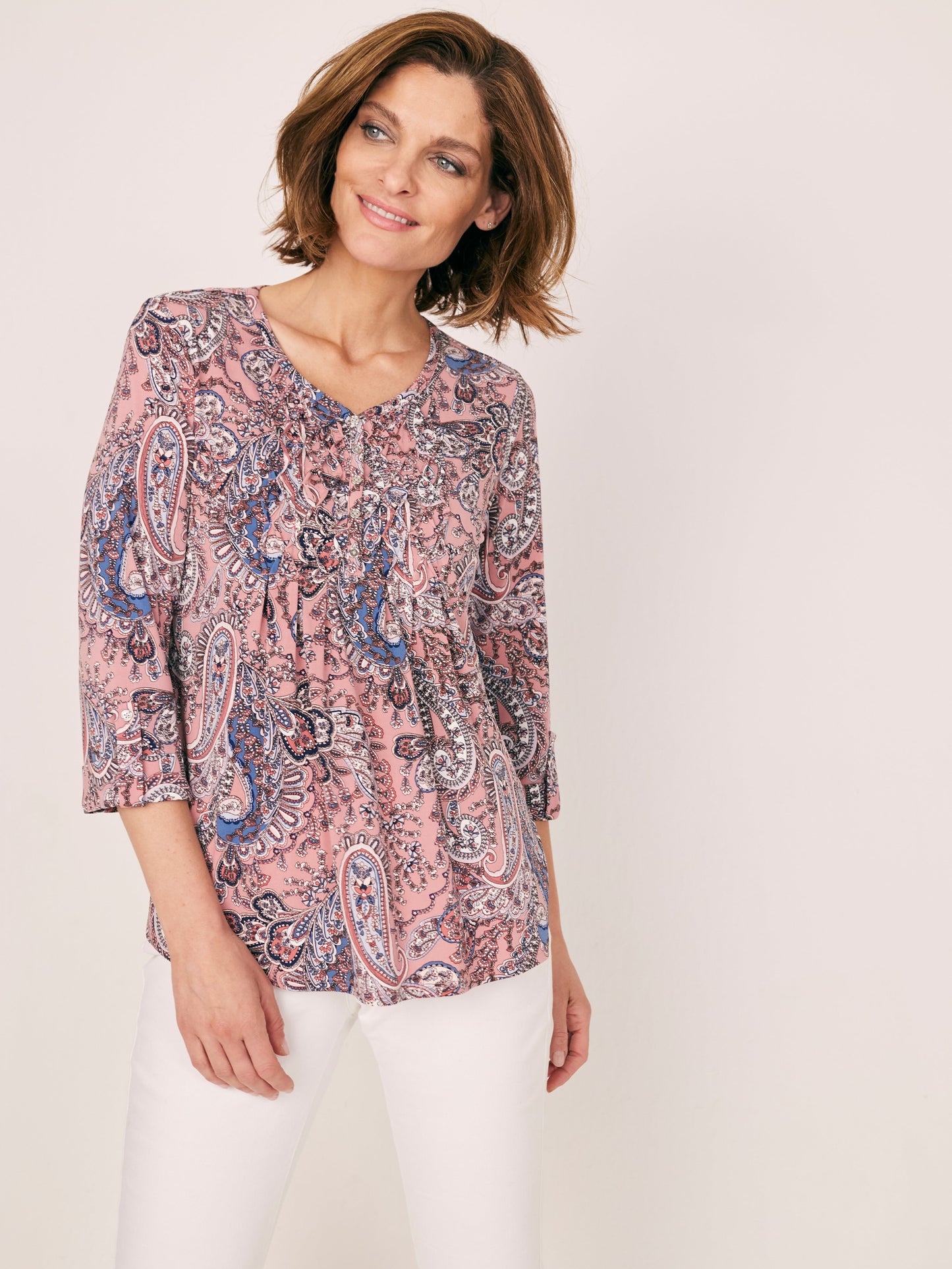 Roz & Ali Rose Paisley Popover