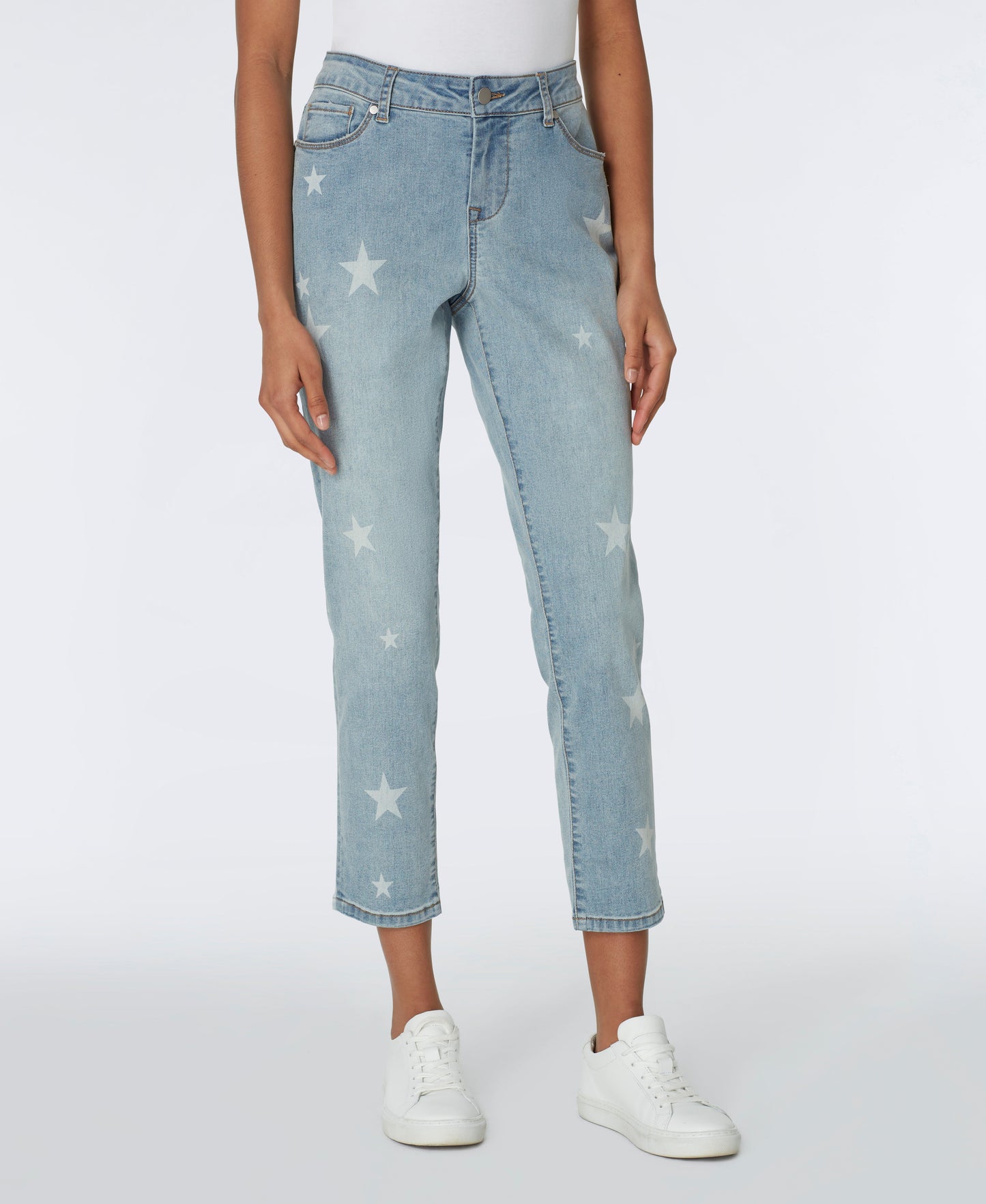 Westport Signature Skinny Jeans with Star Print