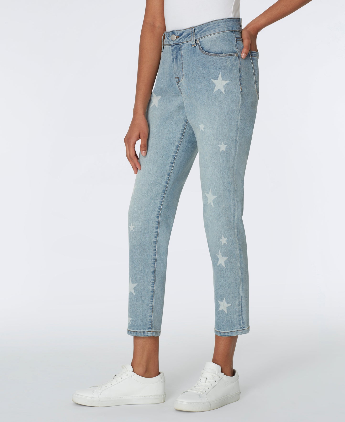 Westport Signature Skinny Jeans with Star Print