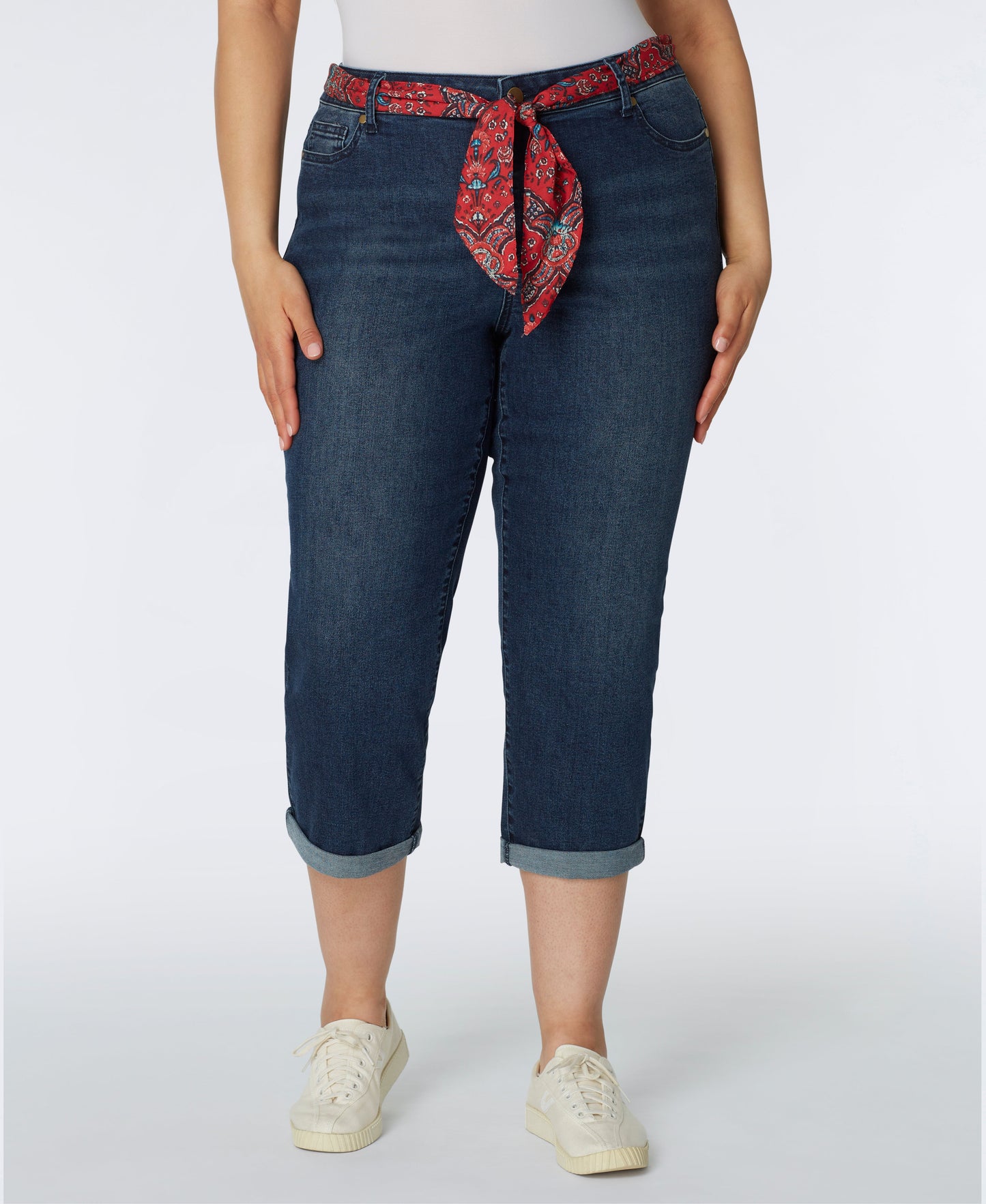 Westport Signature Capri with a Red Sash - Plus