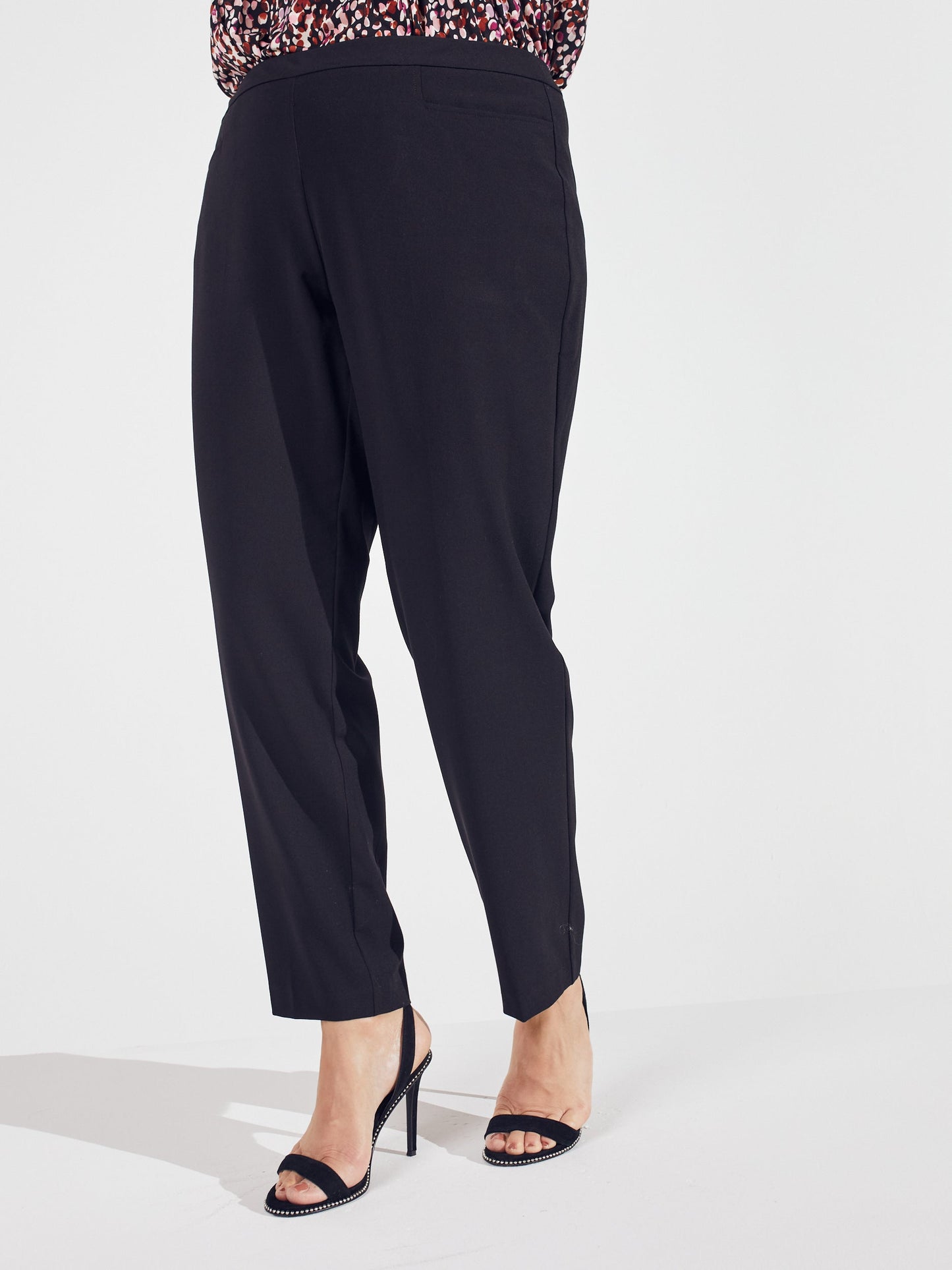 Pull On Tummy Control Pants With L Pockets -Average - Plus