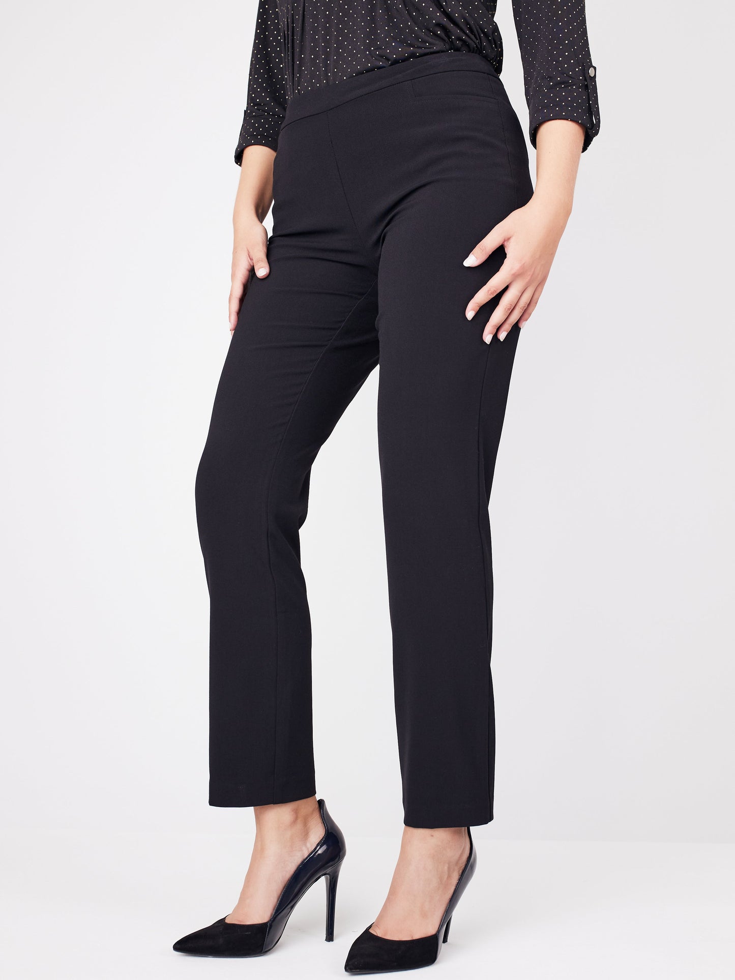 Roz & Ali Secret Agent Pants with L Pockets - Short Length