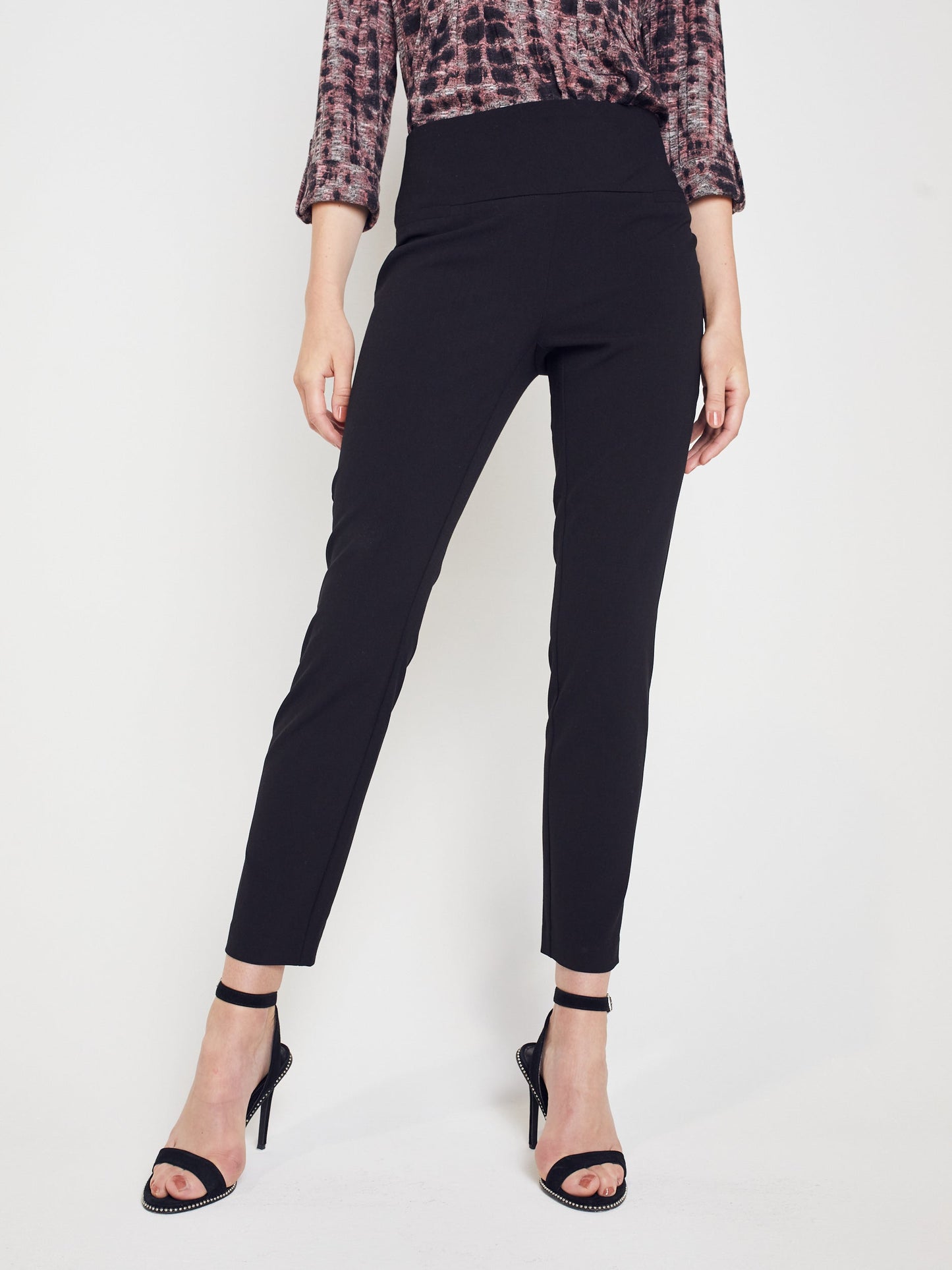 Roz & Ali Secret Agent Pants with Slim Leg & Wide Waistband