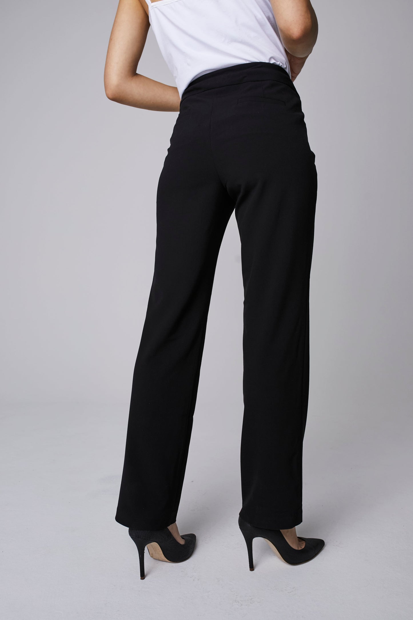 Roz & Ali Secret Agent Pants with Cateye Rivets - Tall Length