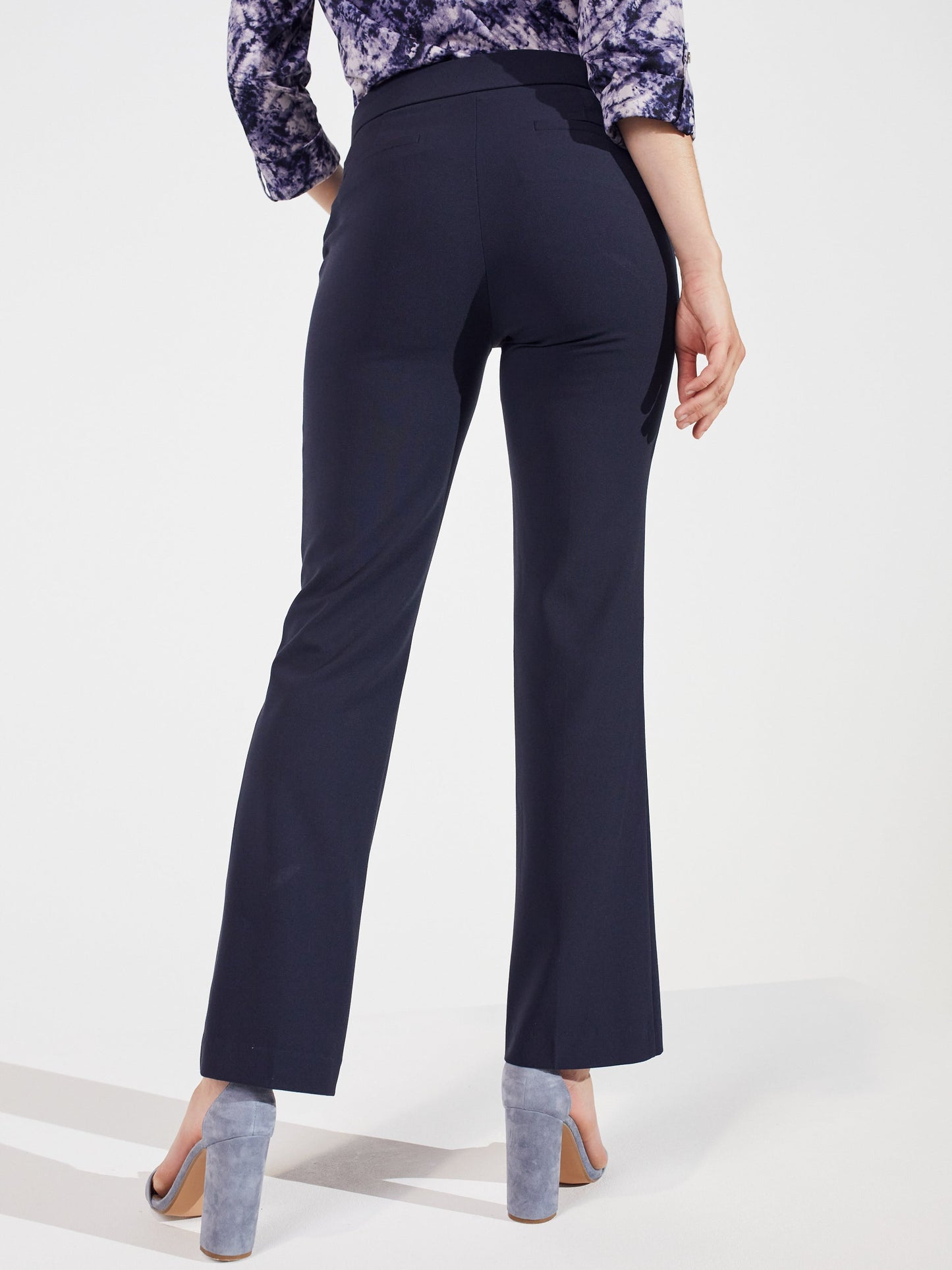 Roz & Ali Secret Agent Slight Bootcut Pants - Petite