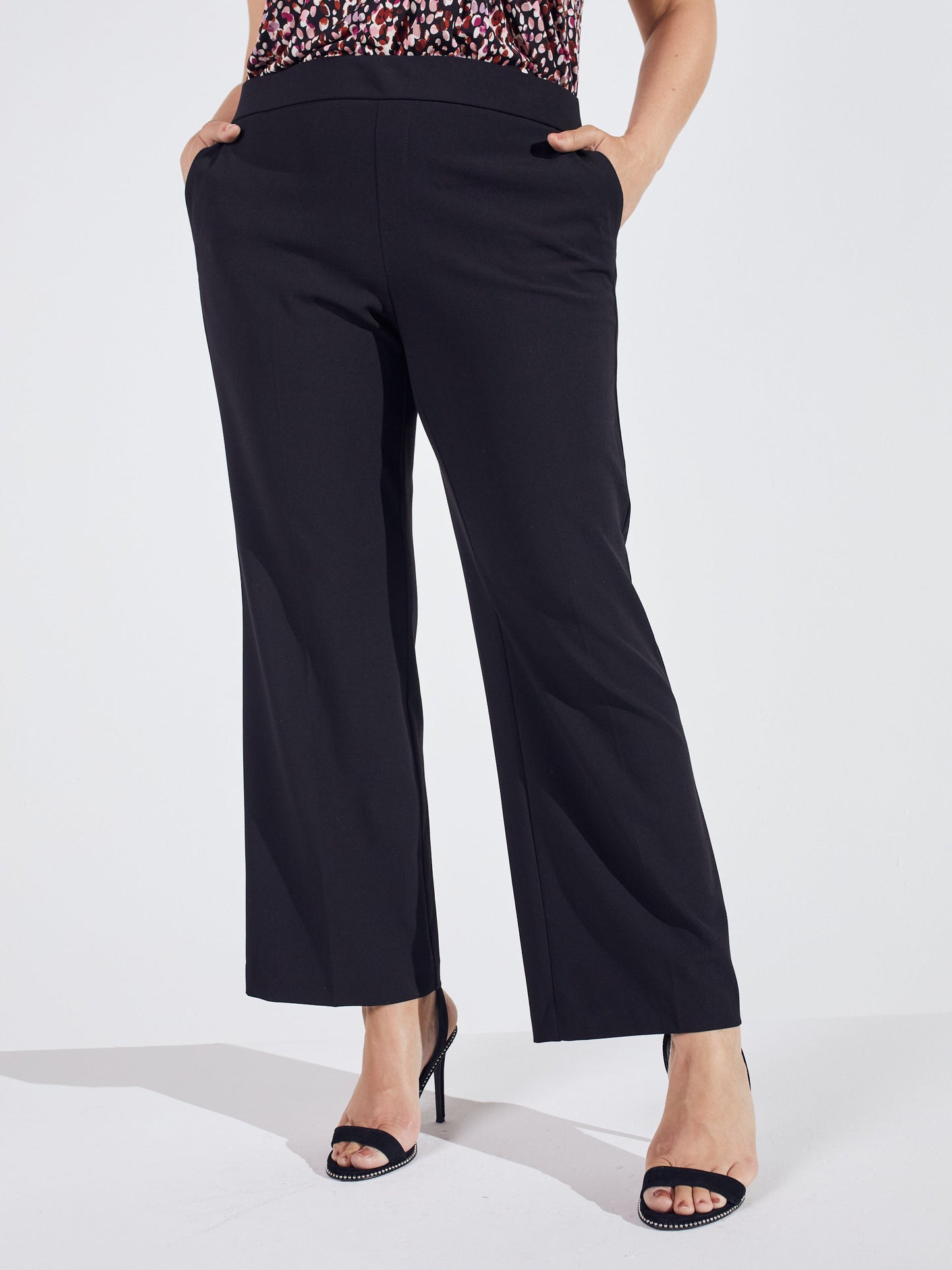 Roz & Ali Secret Agent Slight Bootcut Pants - Plus