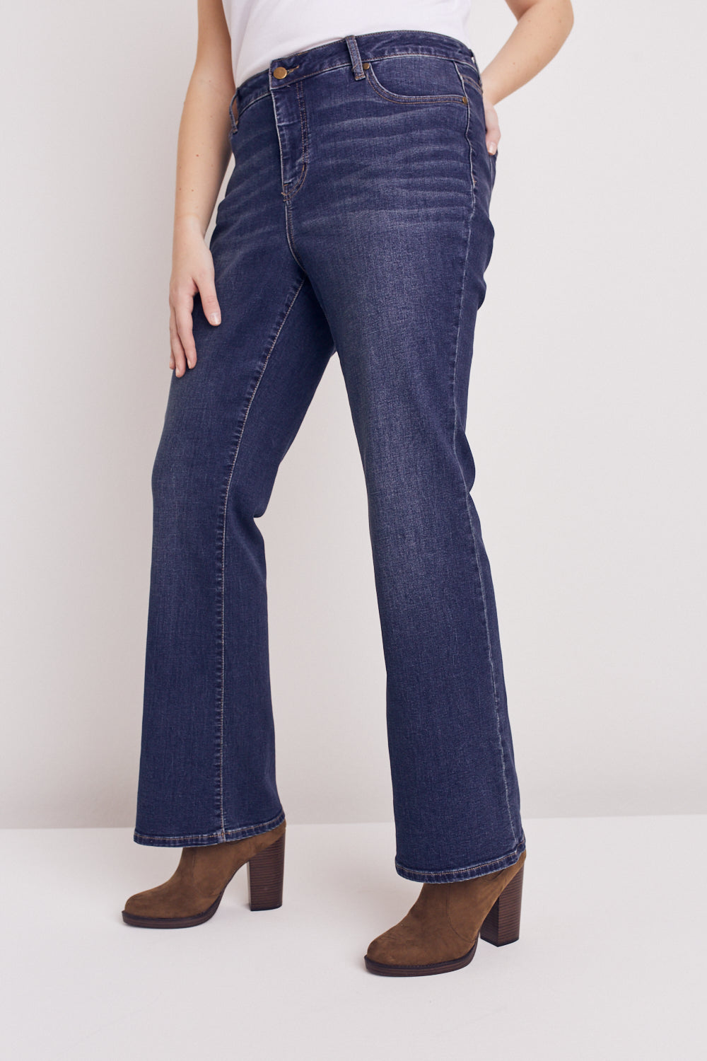 Westport Signature High Rise Bootcut Jeans - Plus