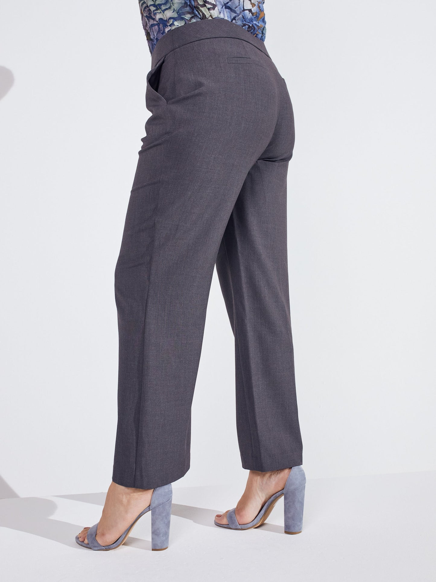 Roz & Ali Secret Agent Slight Bootcut Pants - Plus