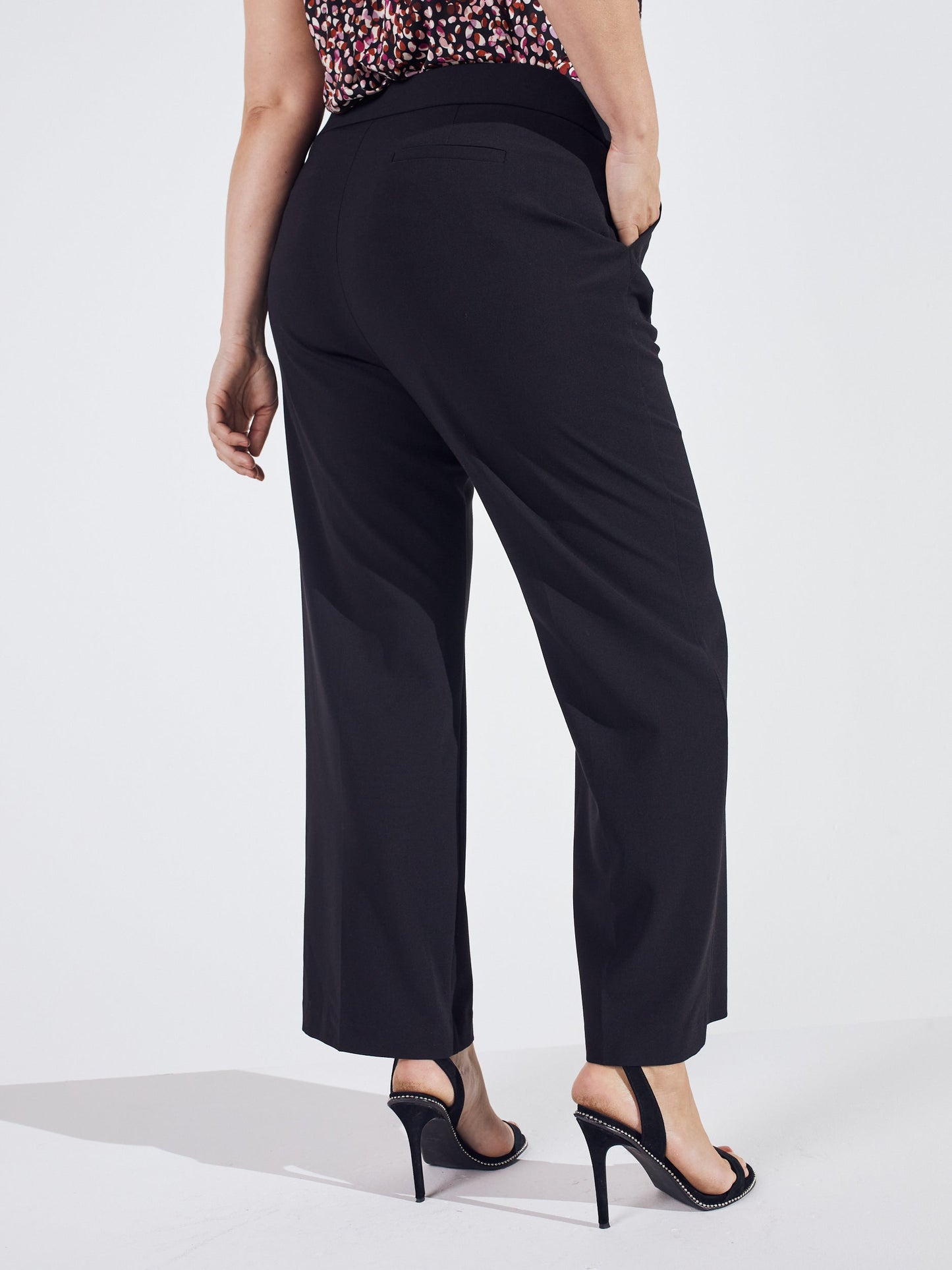 Roz & Ali Secret Agent Slight Bootcut Pants - Plus