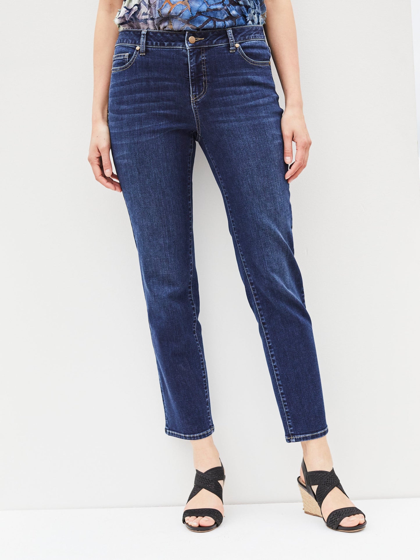 Westport Signature Straight Leg Denim Jeans