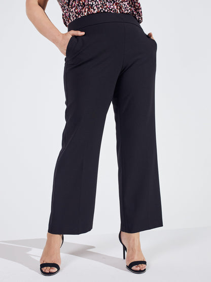 Roz & Ali Secret Agent Slight Bootcut Pants - Plus