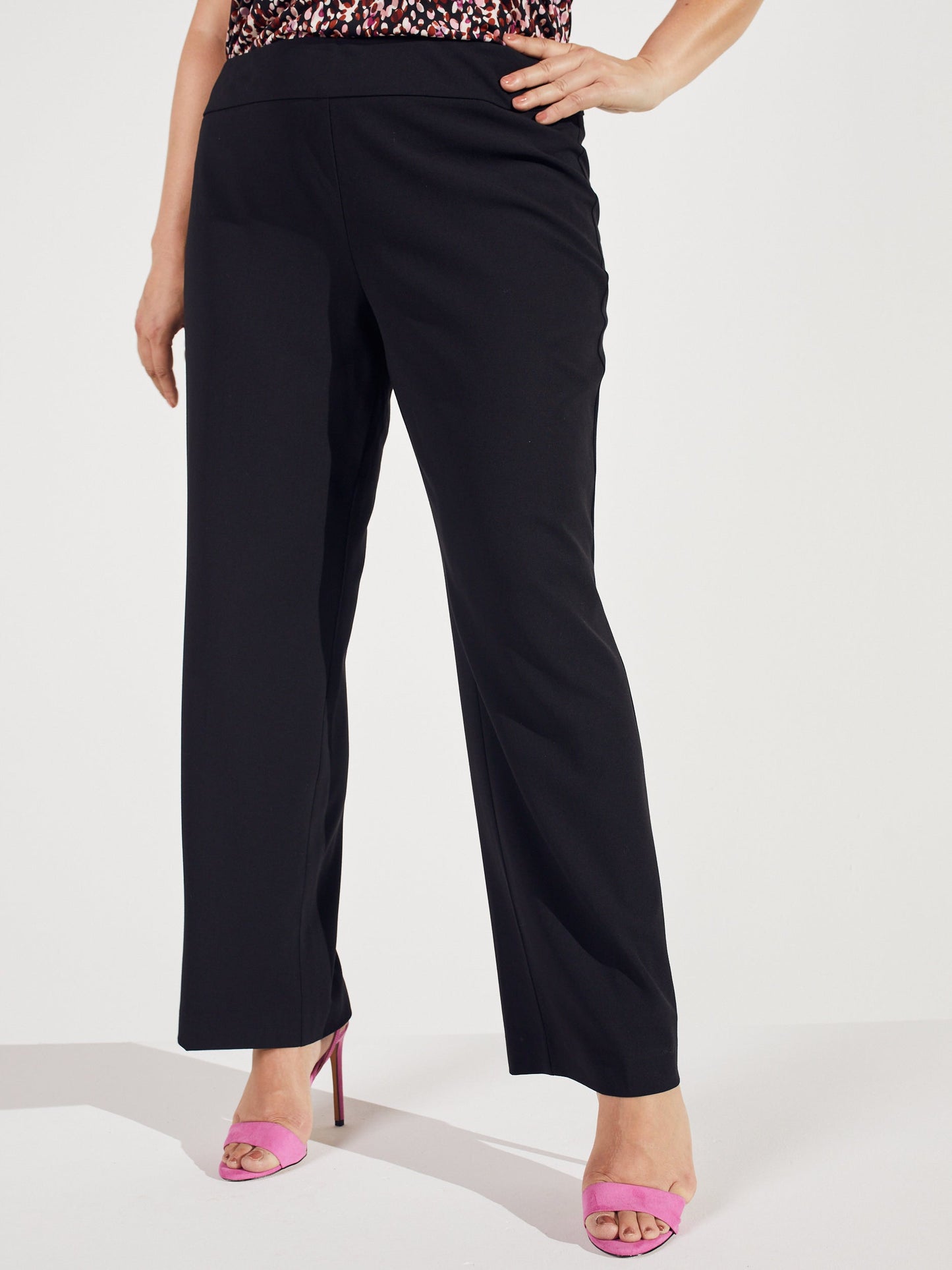 Pull On Tummy Control Pants - Short Length Plus