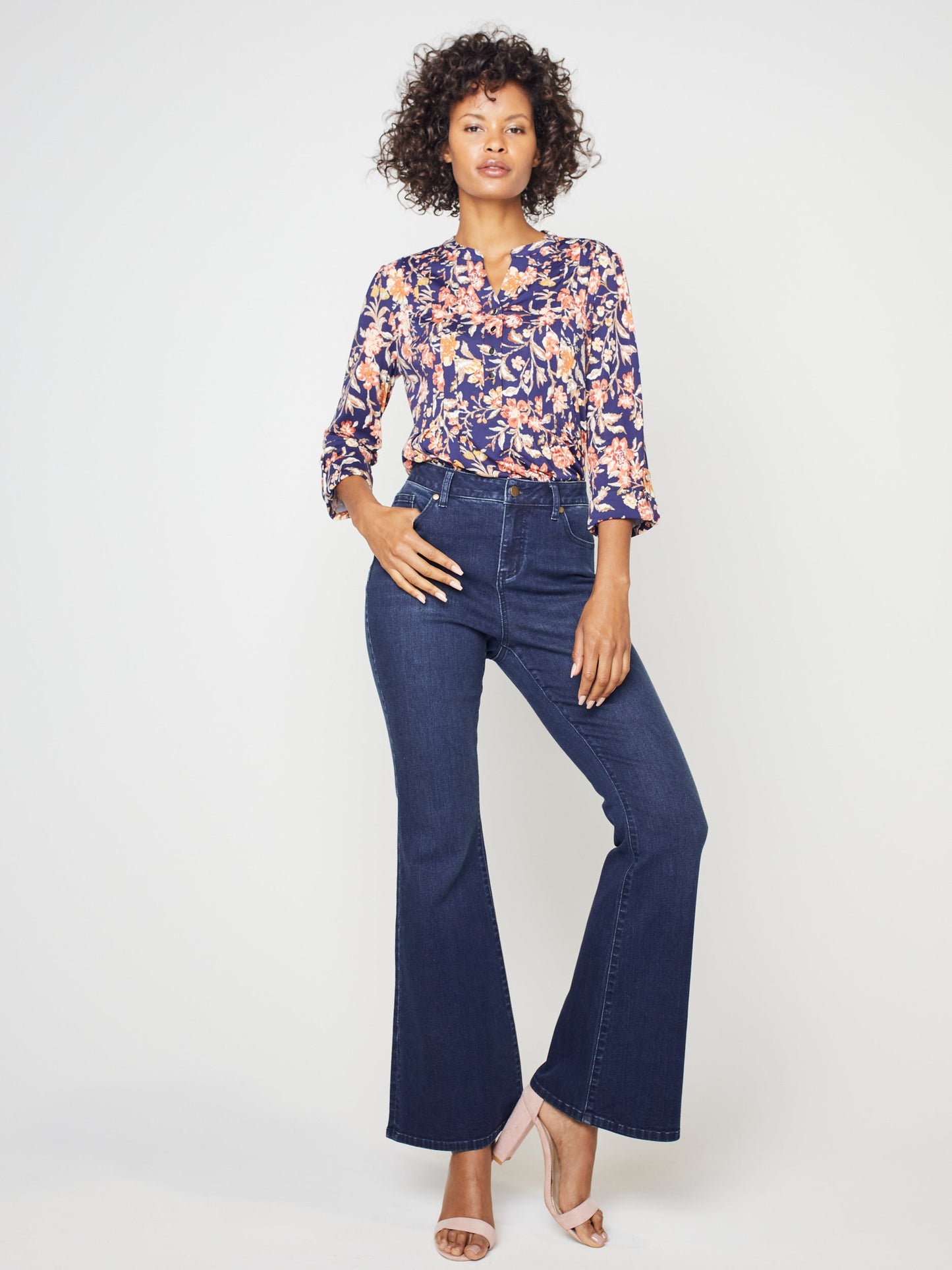 Westport Signature High Rise Modern Flare Leg Jeans