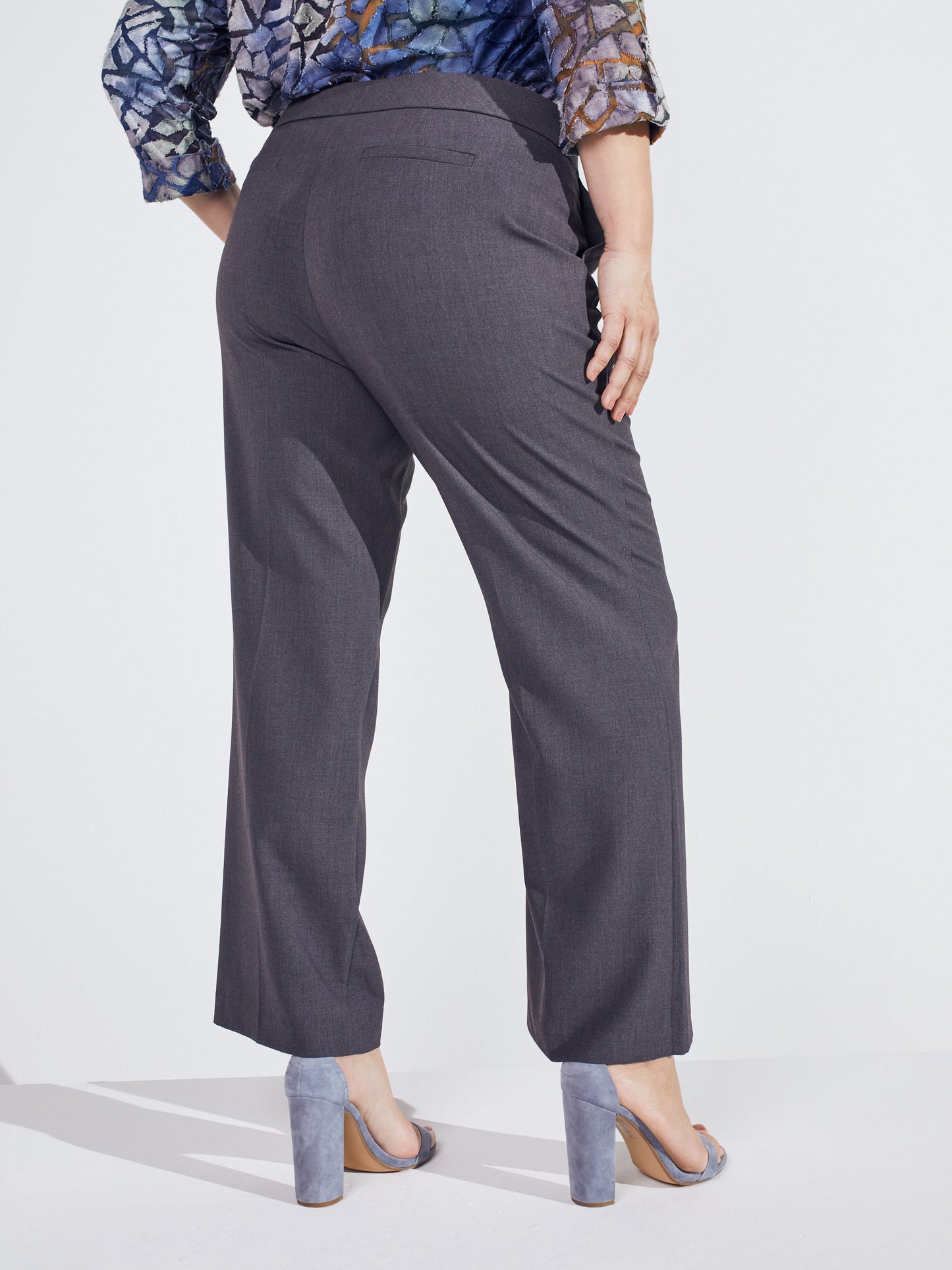 Roz & Ali Secret Agent Slight Bootcut Pants - Plus