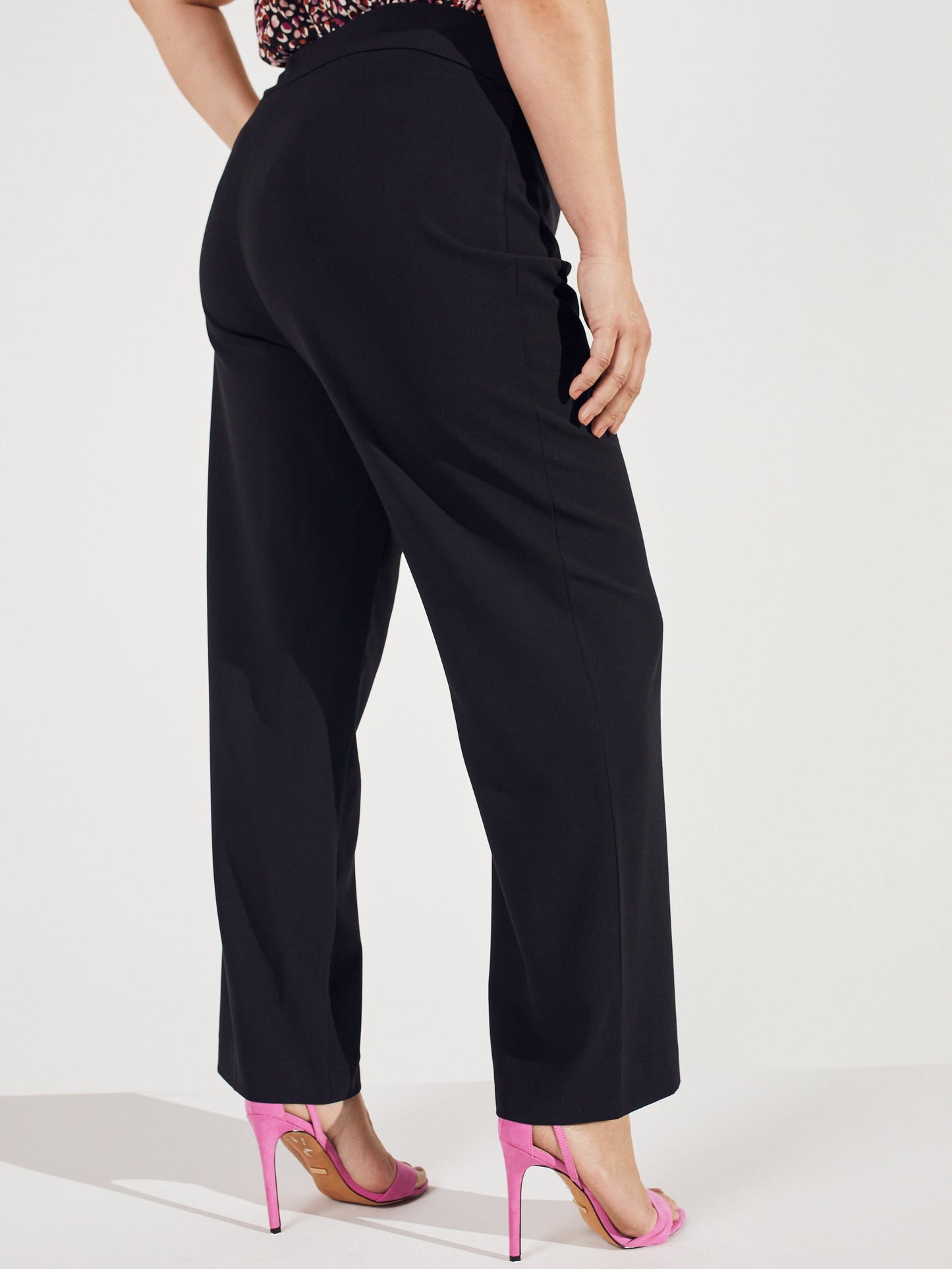 Pull On Tummy Control Pants - Short Length Plus