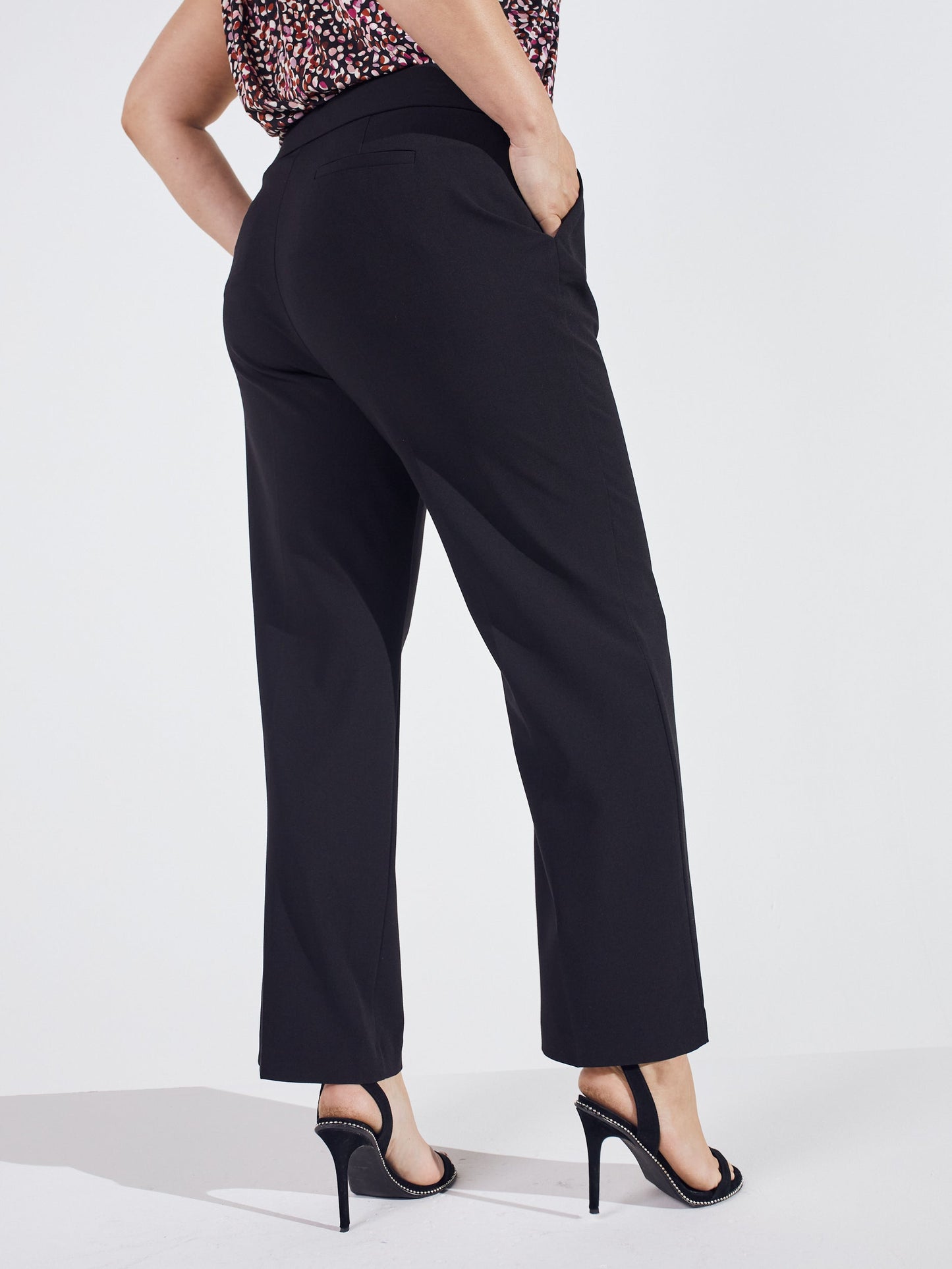 Roz & Ali Secret Agent Slight Bootcut Pants - Plus